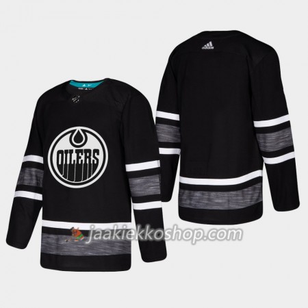 Miehille NHL Edmonton Oilers Pelipaita Blank Musta 2019 All-Star Adidas Authentic